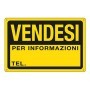 CARTELLO IN PPL 30X20CM 'VENDESI' - 3344P