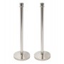 1 COLONNINA SEGNAPERCORSO BUDGET H100CM CROMATA SECURIT - RS-LW-CH