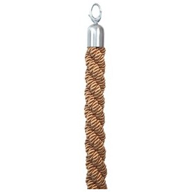 CORDONE INTRECCIATO 150CM BRONZO PER COLONNINA SEGNAPERCORSO SECURIT - RS-CLRP-CHBR