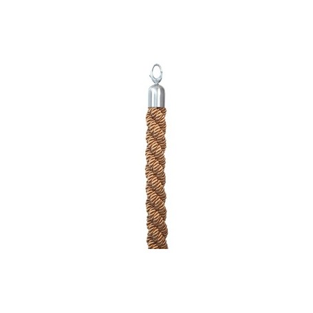 CORDONE INTRECCIATO 150CM BRONZO PER COLONNINA SEGNAPERCORSO SECURIT - RS-CLRP-CHBR