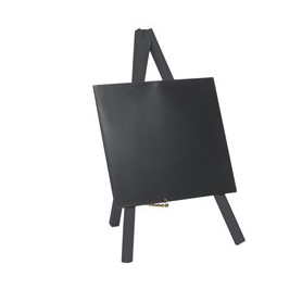 MINI LAVAGNA CON CAVALLETTO NERO 24