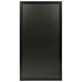 LAVAGNA MULTIBOARD NERA 60X115CM CORNICE NERO SECURIT - SBM-BL-115