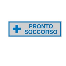 TARGHETTA ADESIVA 165X50MM PRONTO SOCCORSO - 96664
