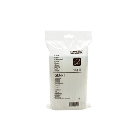 COLLA TERMOFUSIBILE 19CM Ã12MM 1KG TRASPARENTE - 40302799